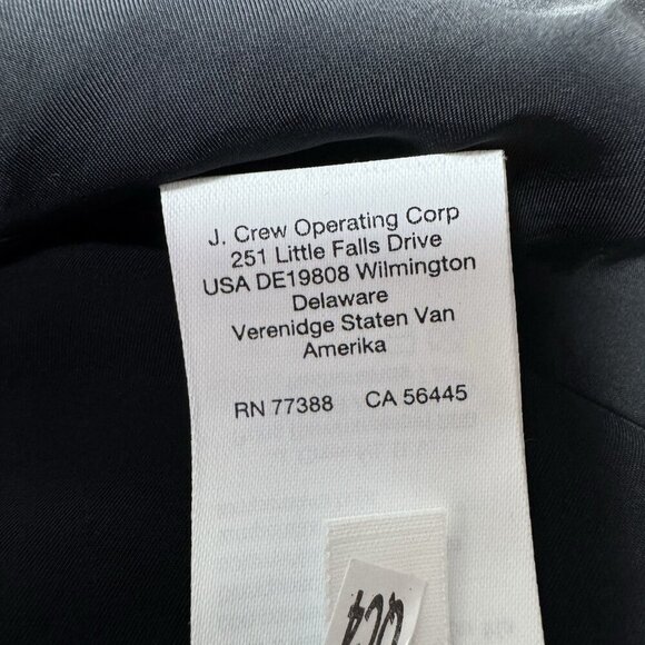 J. Crew Satin Lace Top Womens size XS Black Feminine Romantic blouse J.CREW NWT - Picture 12 of 13